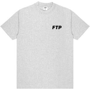 FTP Flocked Logo Tee (Heather Gray) – Size XL – PRESALE